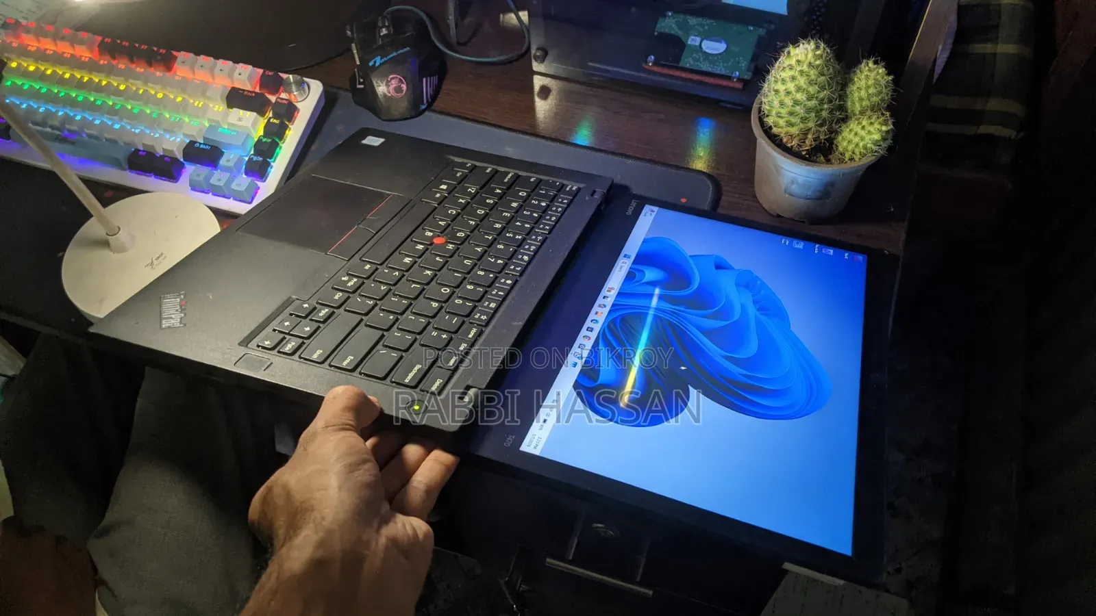 Laptop Lenovo ThinkPad T470 8GB Intel Core Ultra 5 SSD 256GB
