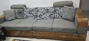 Four Seated Sofa Set With 4 Big Pillow 2 Small Pillow