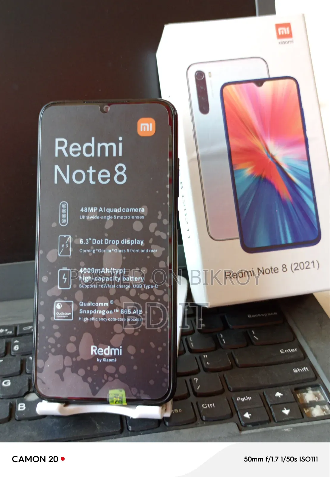 New Xiaomi Redmi Note 8 128 GB Black