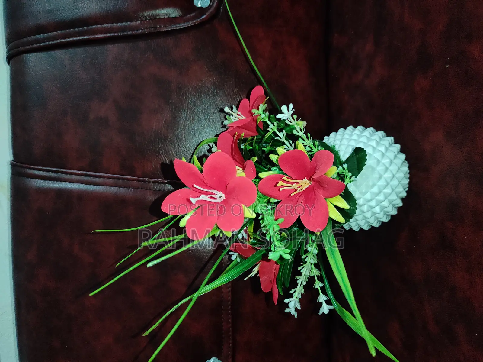 Artificial Flower Decoration Set | Hanging Flower Table Flower Vase