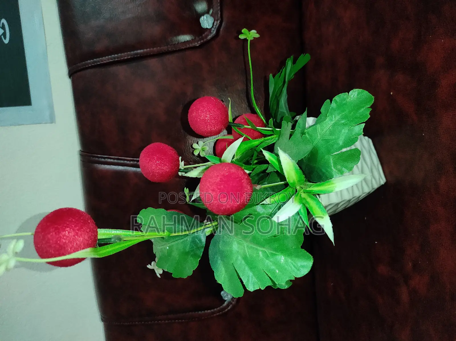 Artificial Flower Decoration Set | Hanging Flower Table Flower Vase