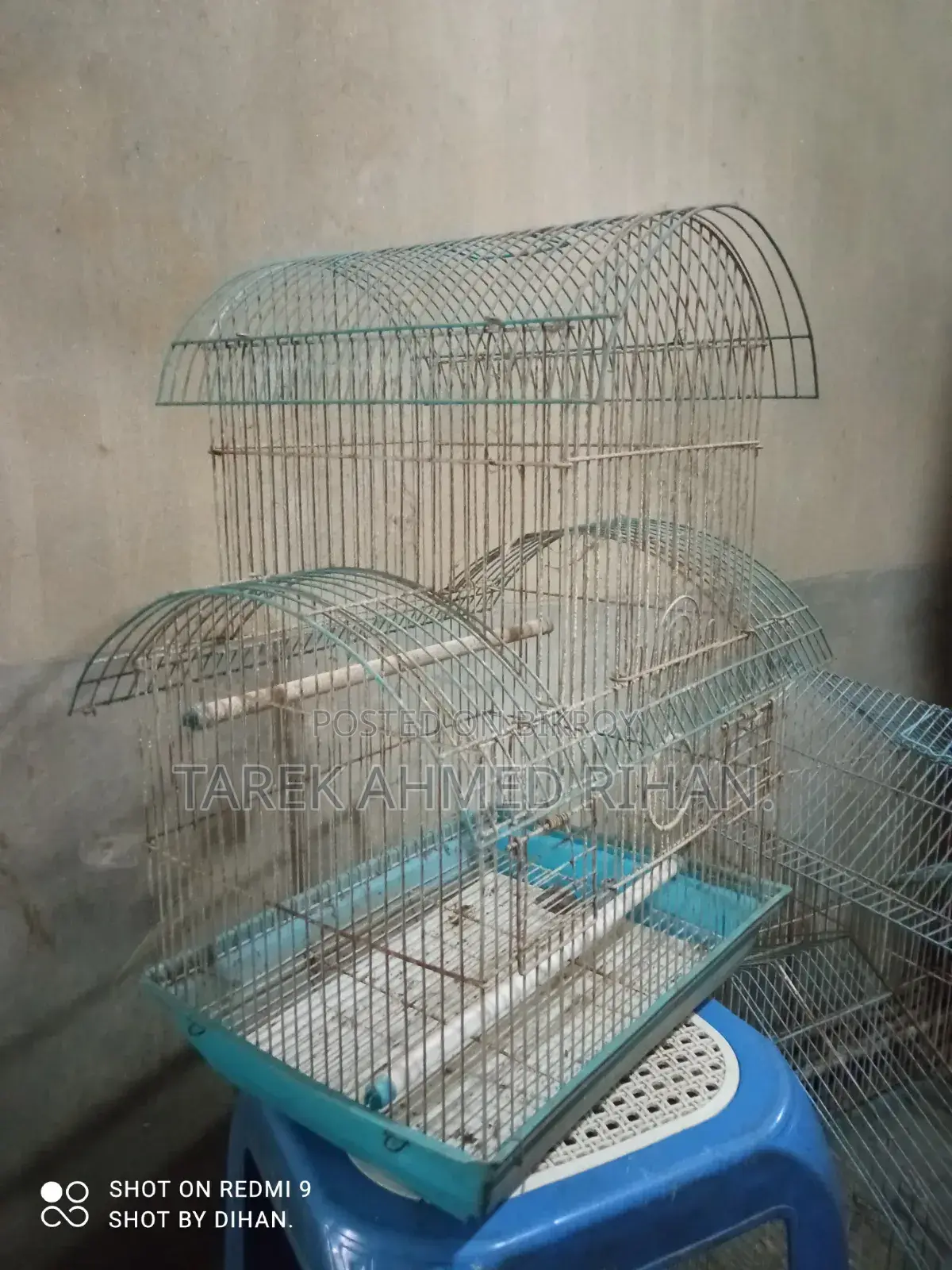 3 Bird Cages for Sale