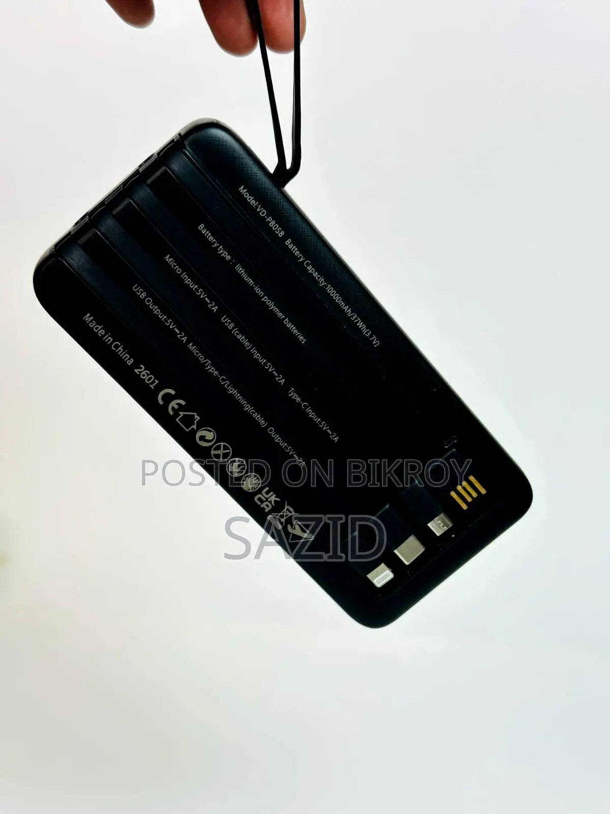Ven Dens 10,000mAh Power Bank