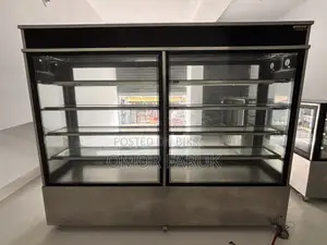 One large showcase for keeping dishes
