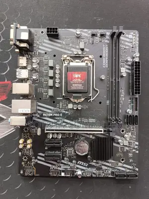 Msi H410m Pro-E Intel 10th Gen Micro-Atx Motherboard