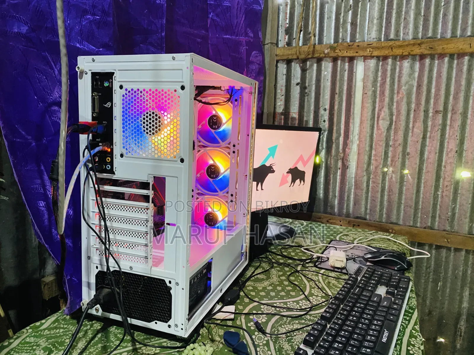 Desktop Computer Asus 8GB Intel Core i3 HDD+SSD 256GB