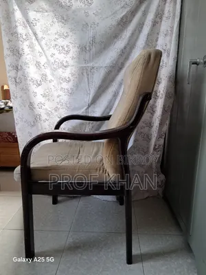 Large Mahogany Wood Chair