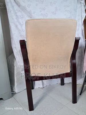 Large Mahogany Wood Chair