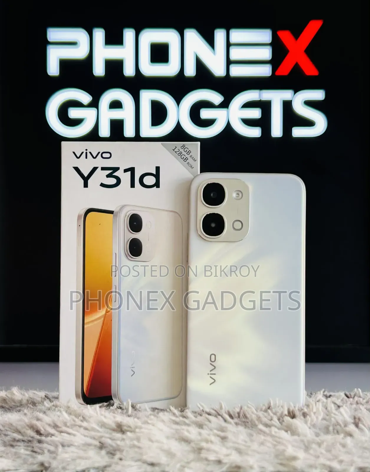 Vivo Y31d 128 GB White