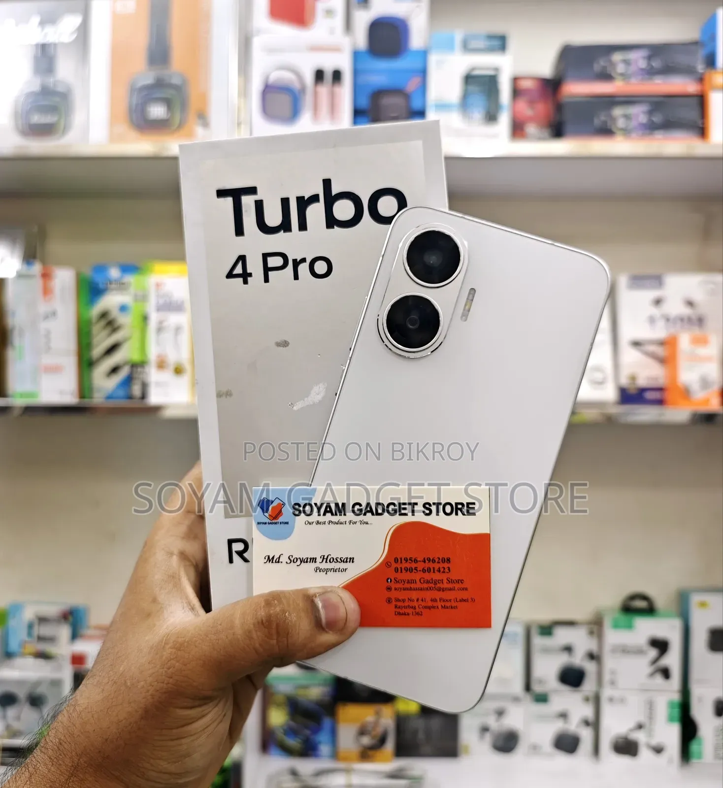 Xiaomi Redmi Turbo 4 Pro 256 GB White