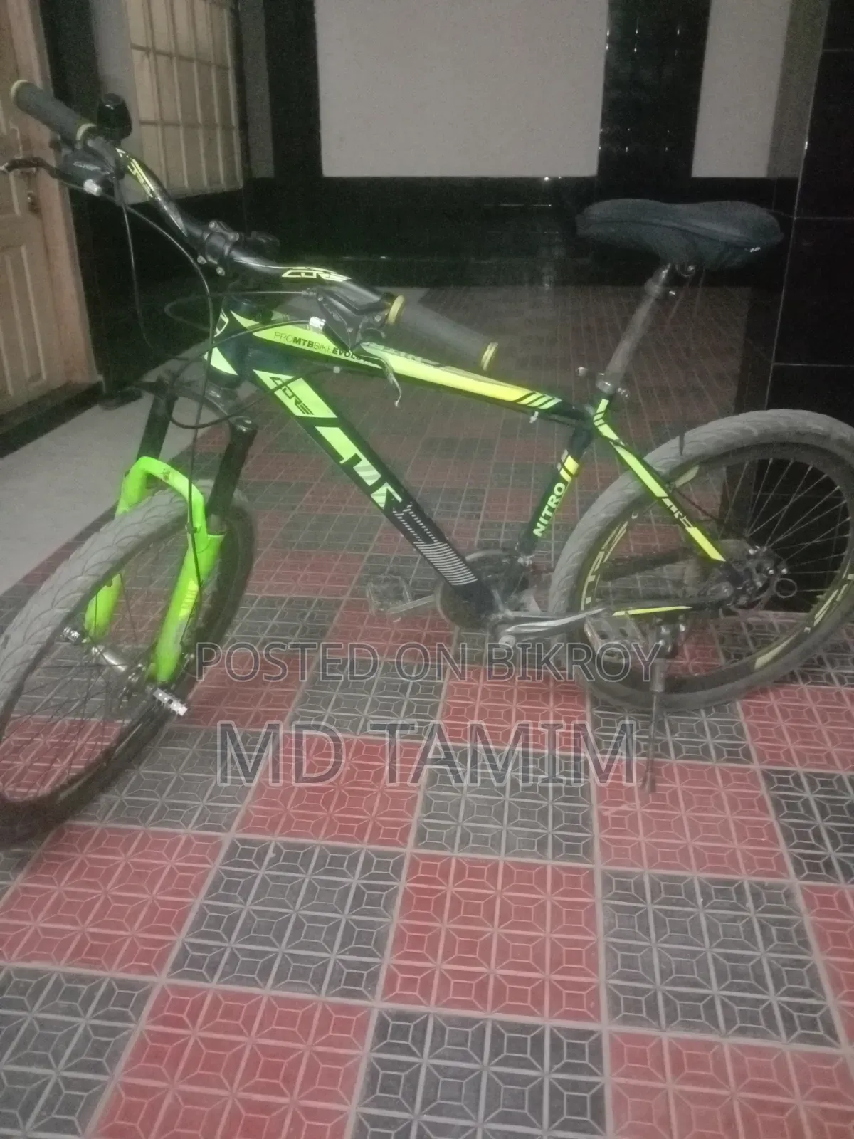 এই সাইকেলটি বিক্রয় করা হবে। দাম :১০,৫০০
