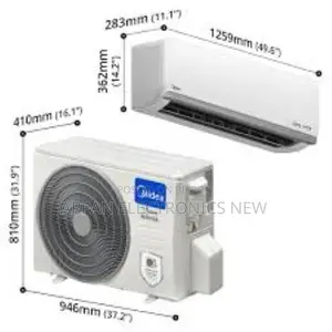 ইনভার্টার এনার্জি সেভিং Midea Mse18cr স্প্লিট এসি ১.৫ টন