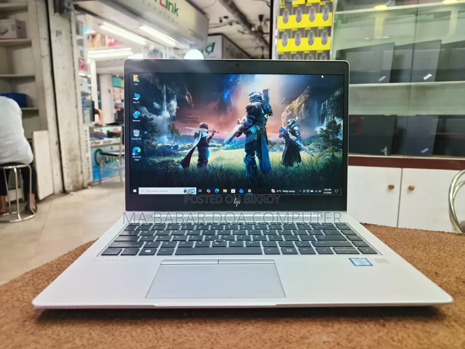 ল্যাপটপ HP EliteBook 840 G6 8GB Intel Core I5 SSD 256GB