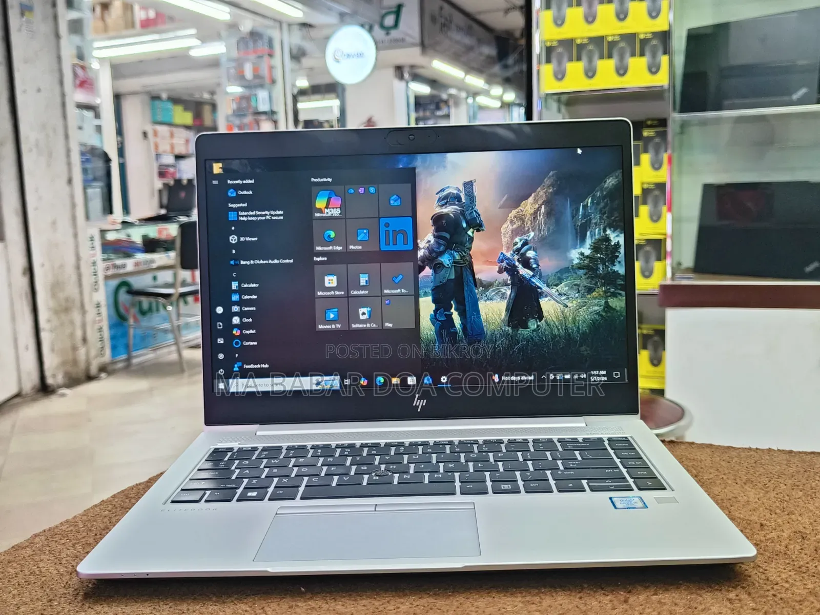 ল্যাপটপ HP EliteBook 840 G6 8GB Intel Core I5 SSD 256GB