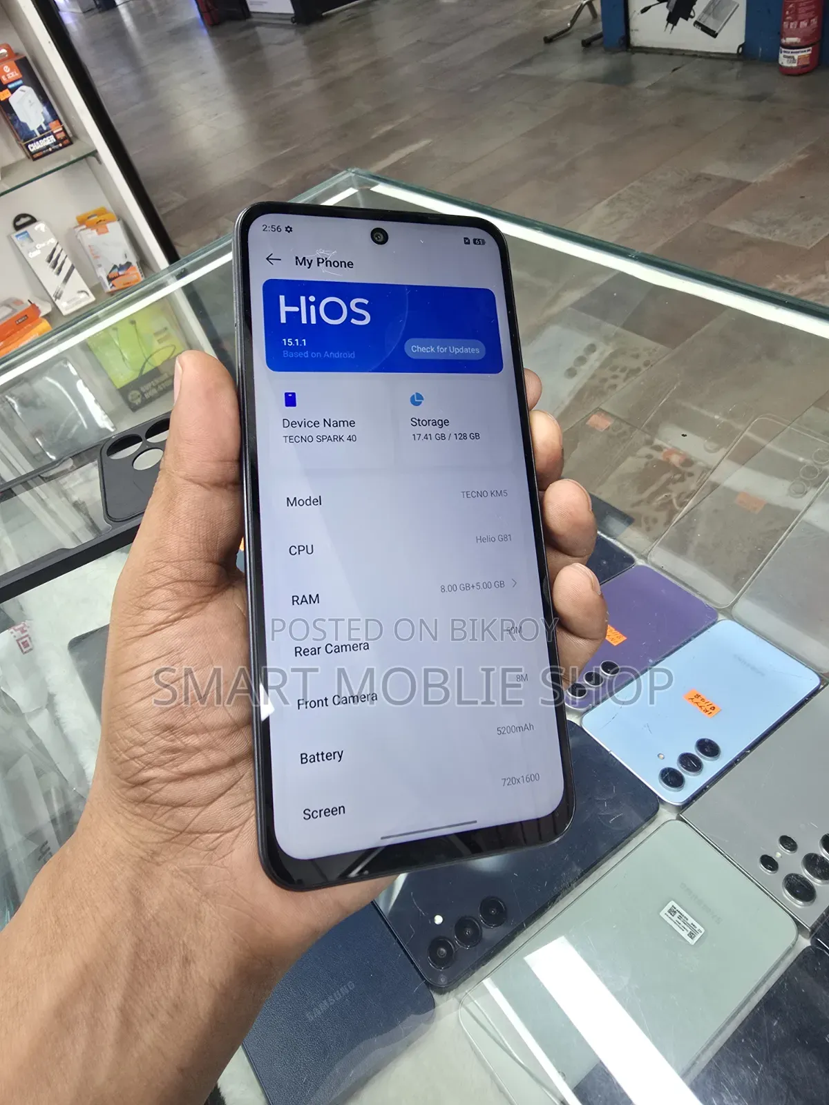 Tecno Spark 40 128 GB Black