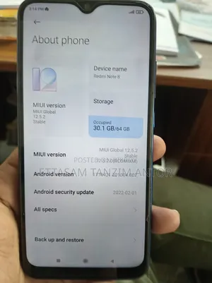 Xiaomi Redmi Note 8 64 GB Blue