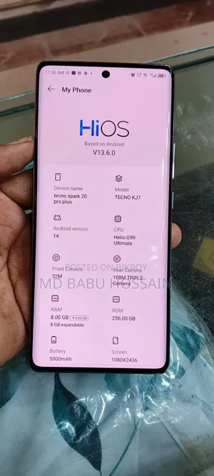 Tecno Spark 20 Pro Plus 256 GB White