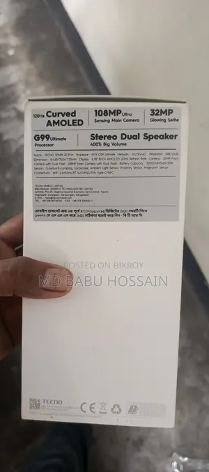 Tecno Spark 20 Pro Plus 256 GB White