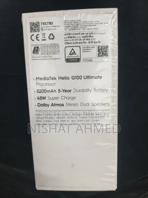 Tecno Camon 40 Pro 4G ২৫৬ জিবি ব্ল্যাক