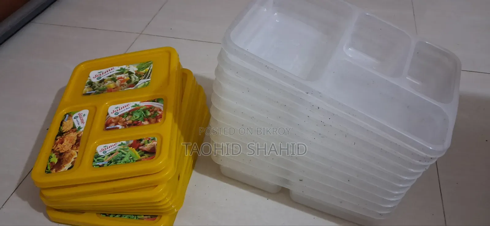 Tiffin Boxes (10 Pieces)