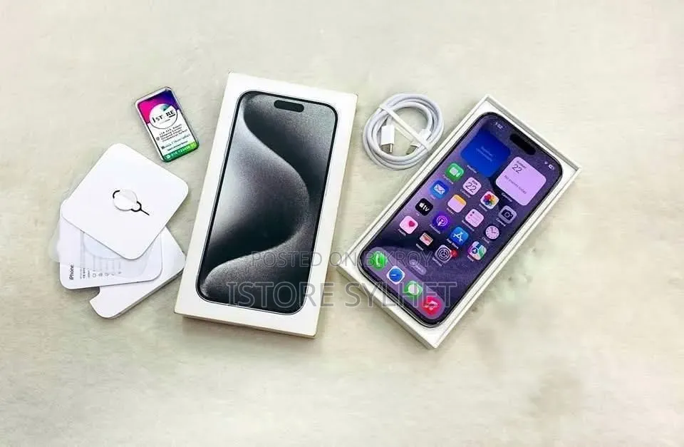 অ্যাাপল আইফোন ১৫ প্রো ২৫৬ জিবি হোয়াইট
