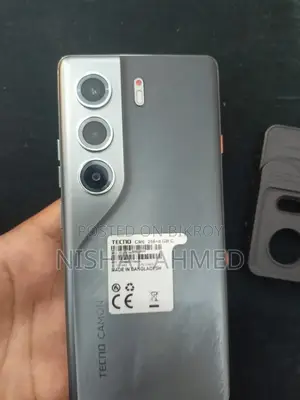 Tecno Camon 40 Pro 4G ২৫৬ জিবি ব্ল্যাক