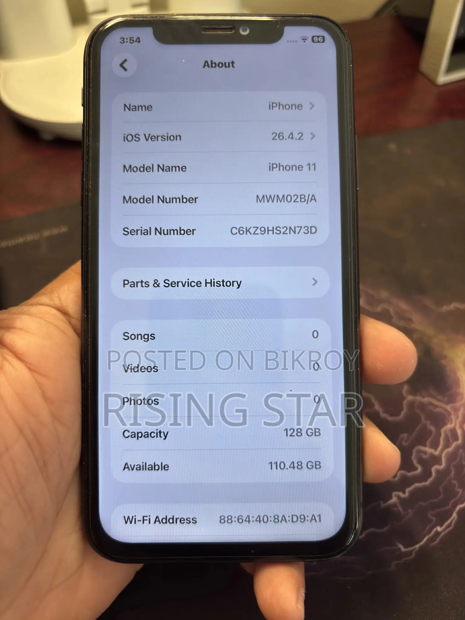 Apple iPhone 11 128 GB Black