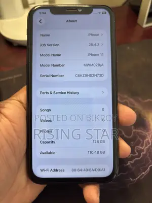 Apple iPhone 11 128 GB Black