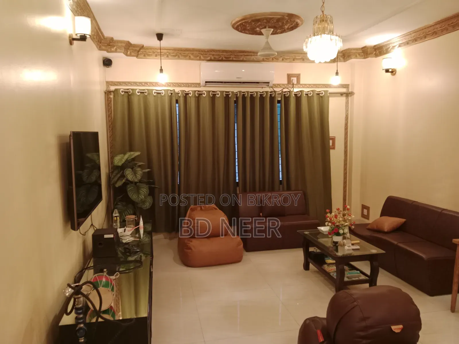 Furnished 3-bedroom Apartment in Gulshan for Rent