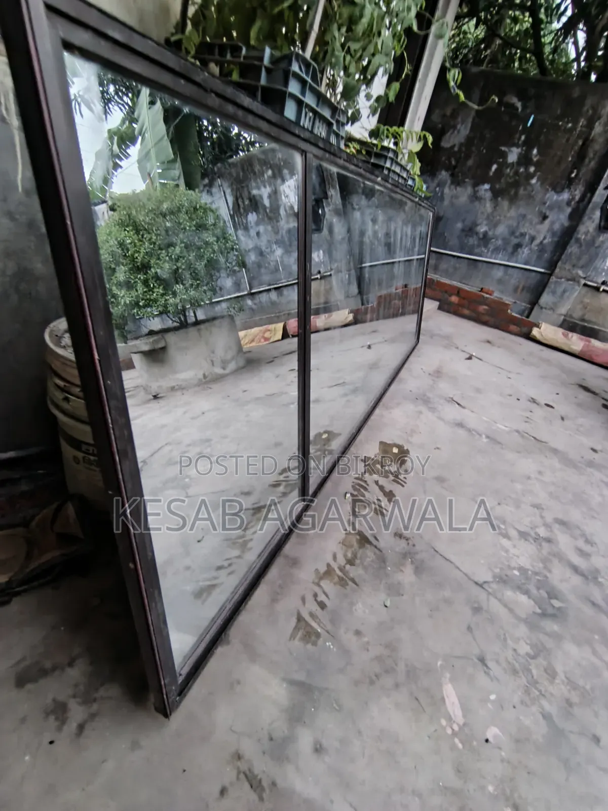 3x9 ft Large 2pc Looking Glass & Mannequin for Sale