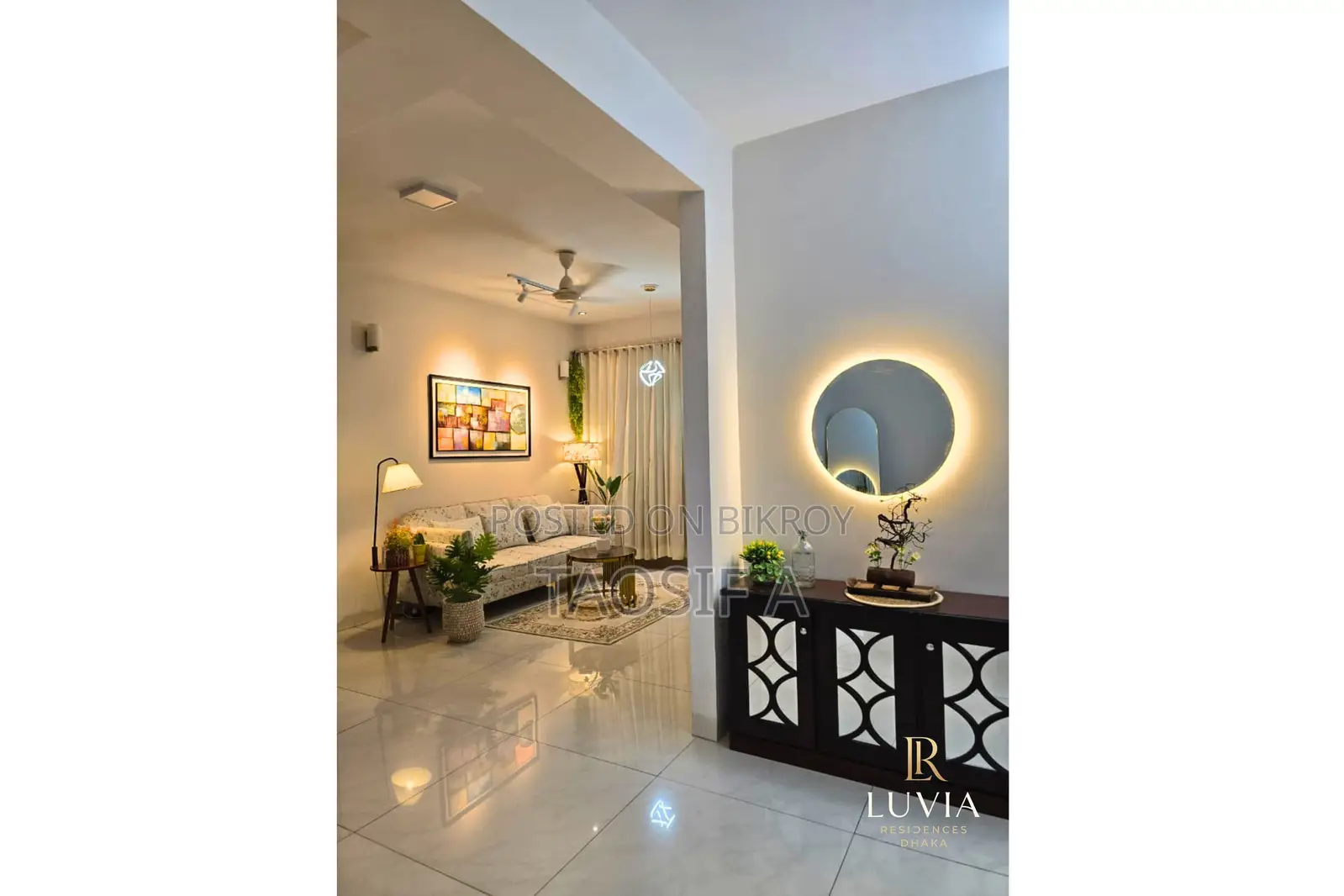 Furnished 3-bedroom Apartment in Banani for Rent