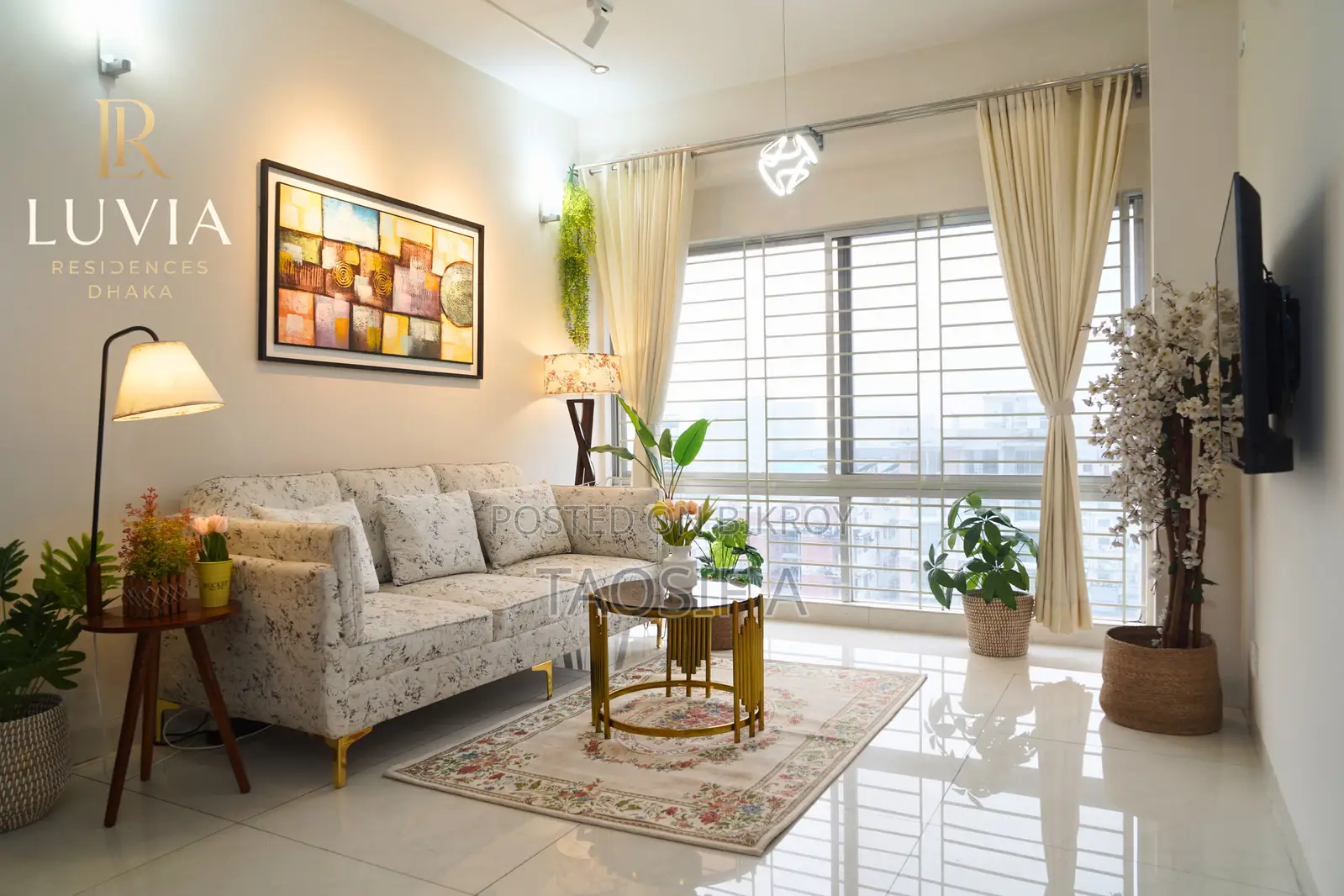 Furnished 3-bedroom Apartment in Banani for Rent
