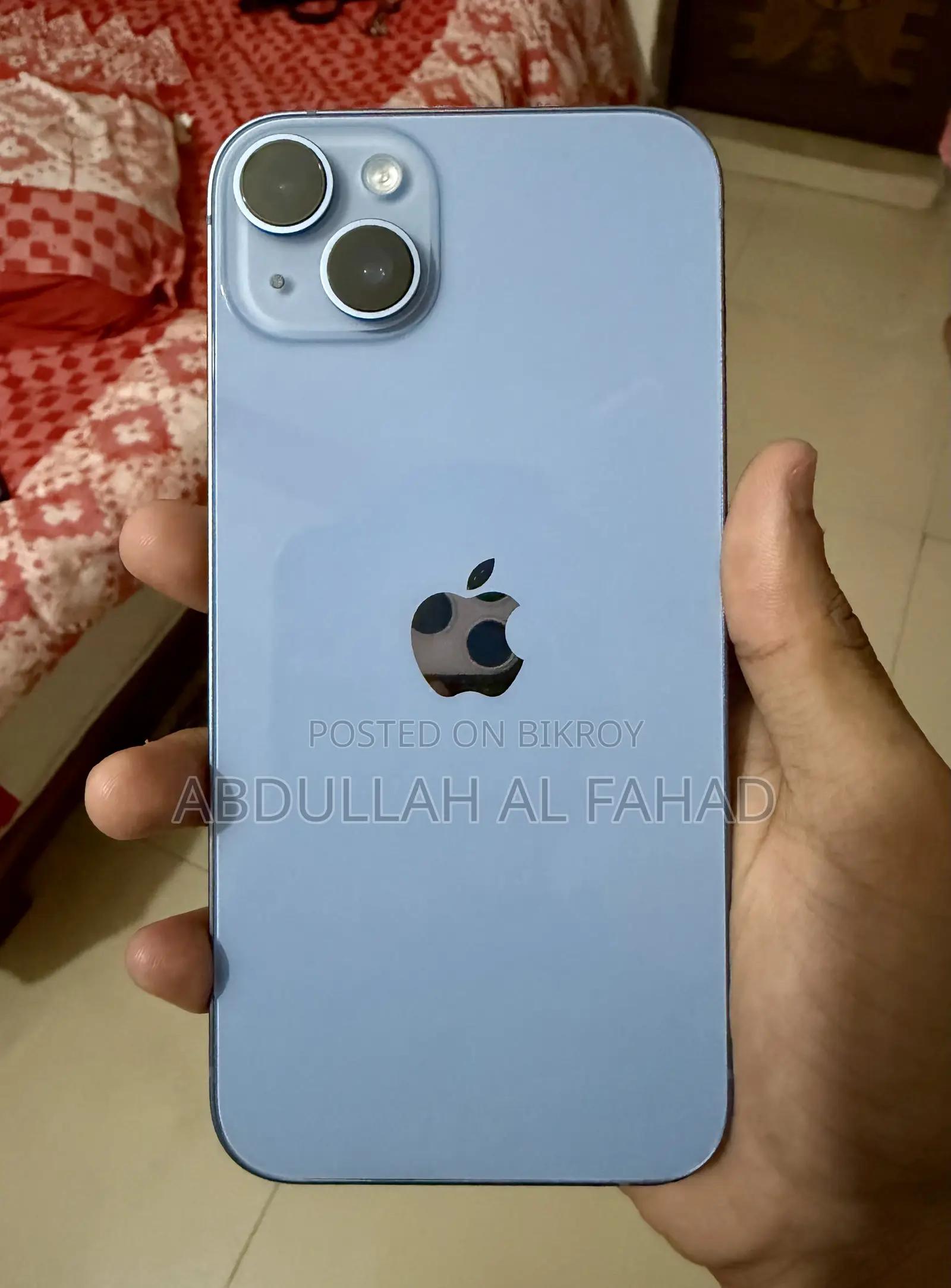 অ্যাপল আইফোন ১৪ প্লাস ১২৮ জিবি ব্লু