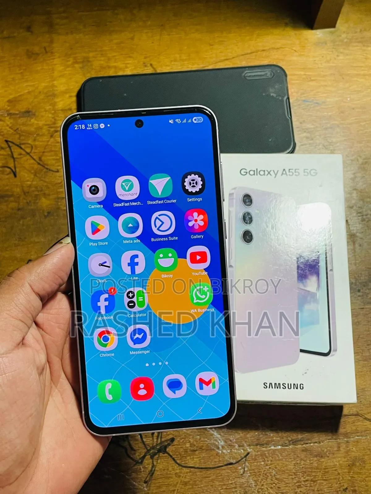 স্যামসাং গ্যালাক্সি এ৫৫ ১২৮ জিবি পিংক
