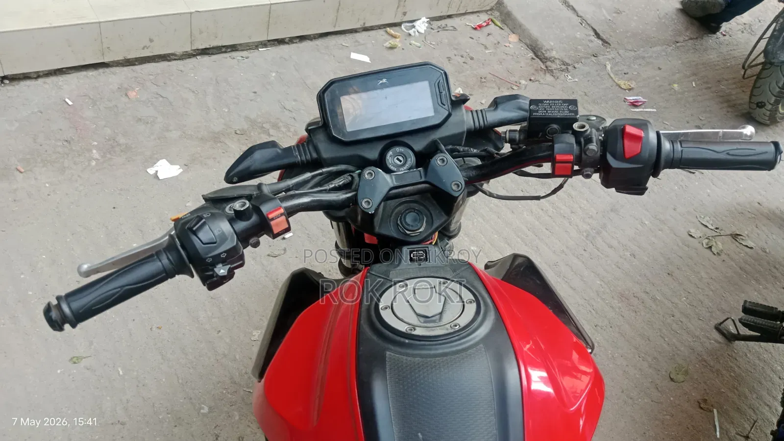 TVS Raider 125 2022 Red