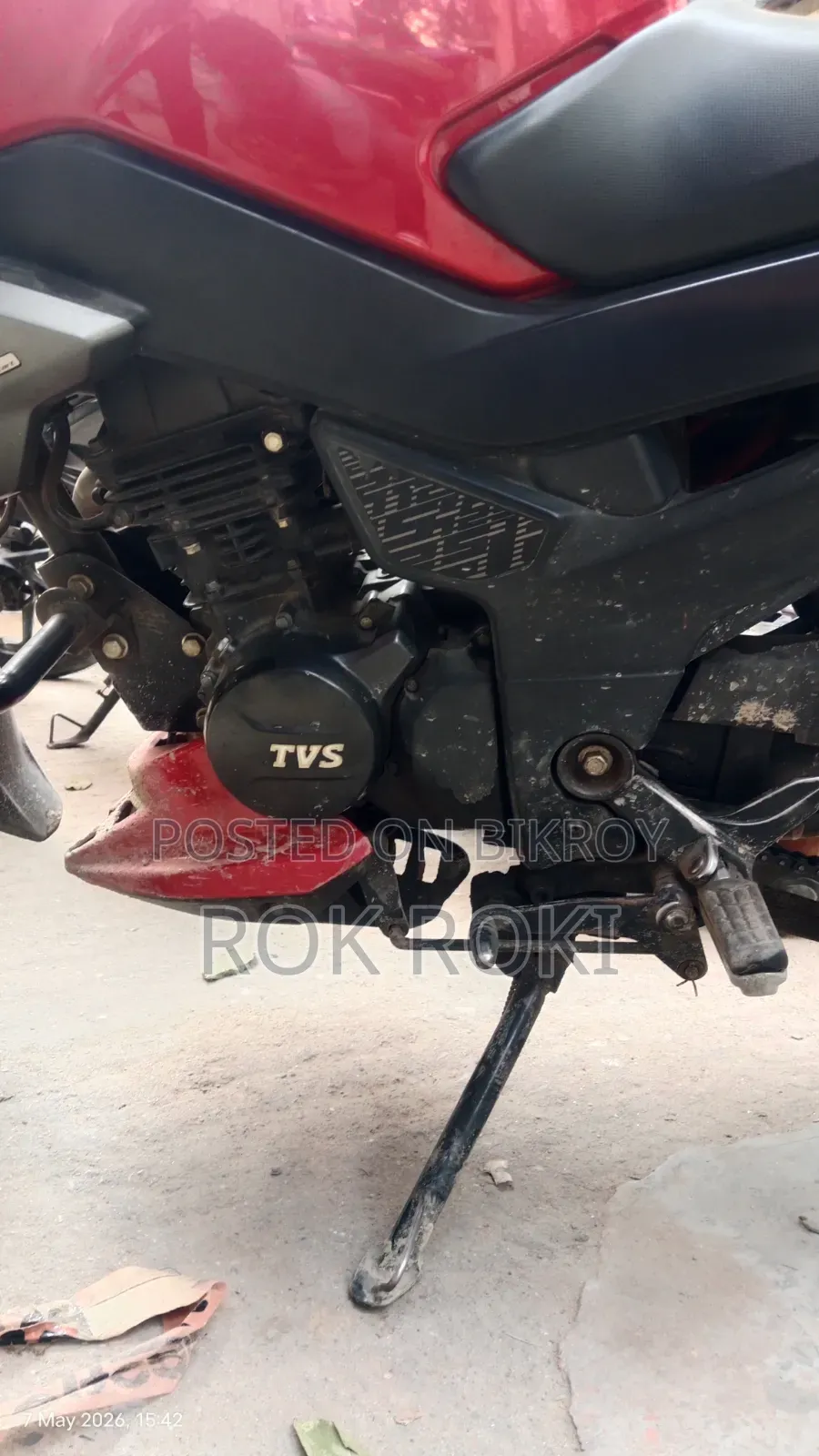 TVS Raider 125 2022 Red