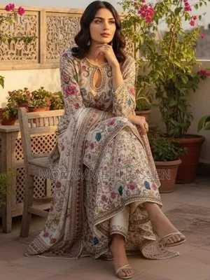 Eid Special Digital Print Three Piece