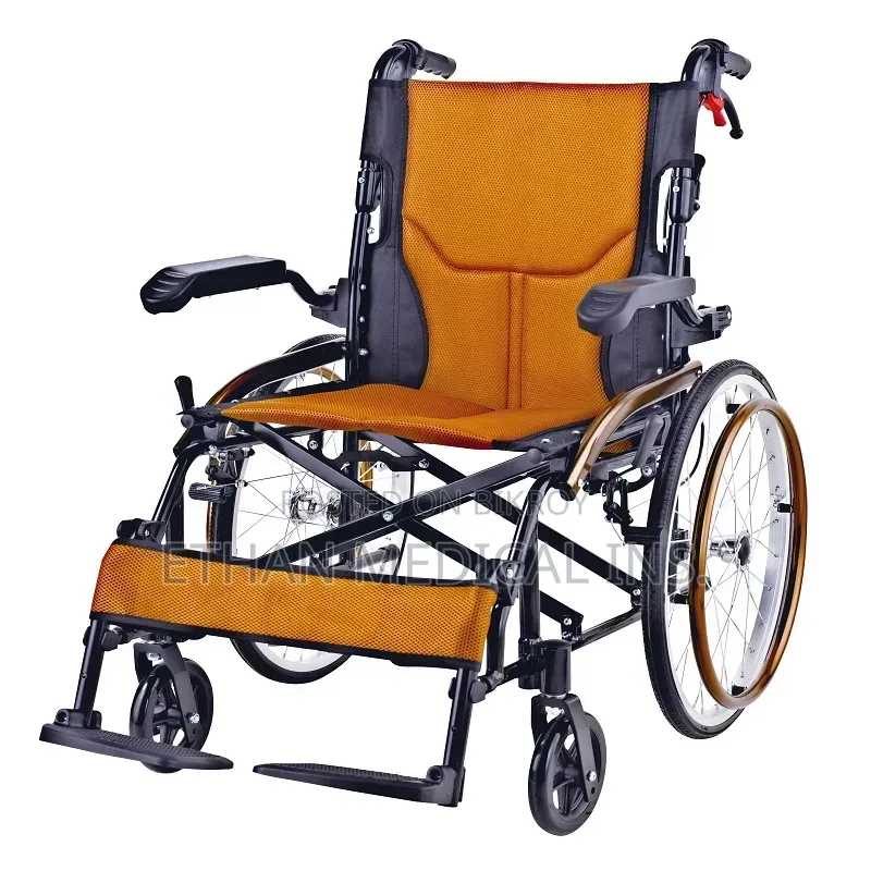 Aluminum Portable Folding Wheelchair