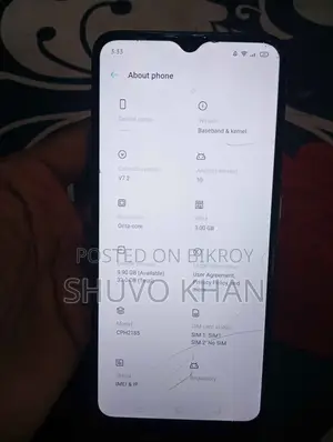 Oppo A15 32 GB Blue