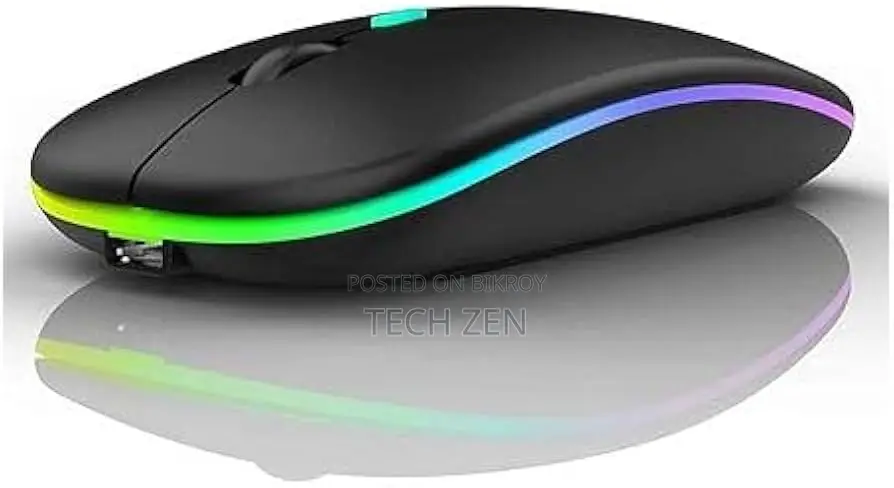 HP W10 Wireless RGB Bluetooth Mouse