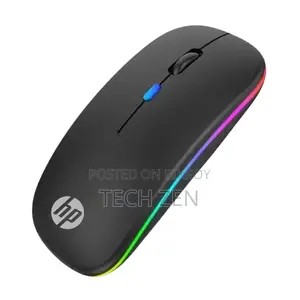 HP W10 Wireless RGB Bluetooth Mouse