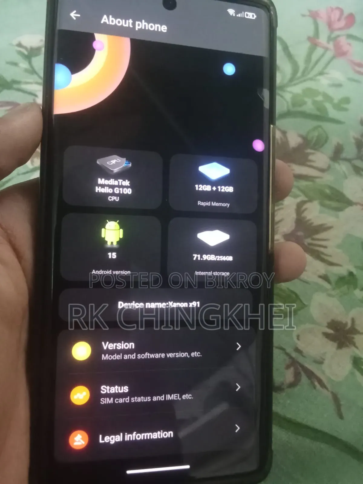 Walton XANON X91 256 GB Black