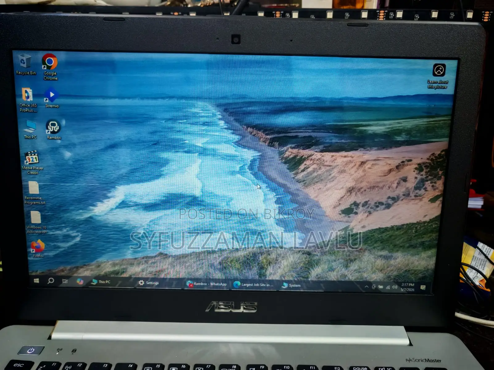 Laptop Asus K45A 8GB Intel Core I3 HDD 1T