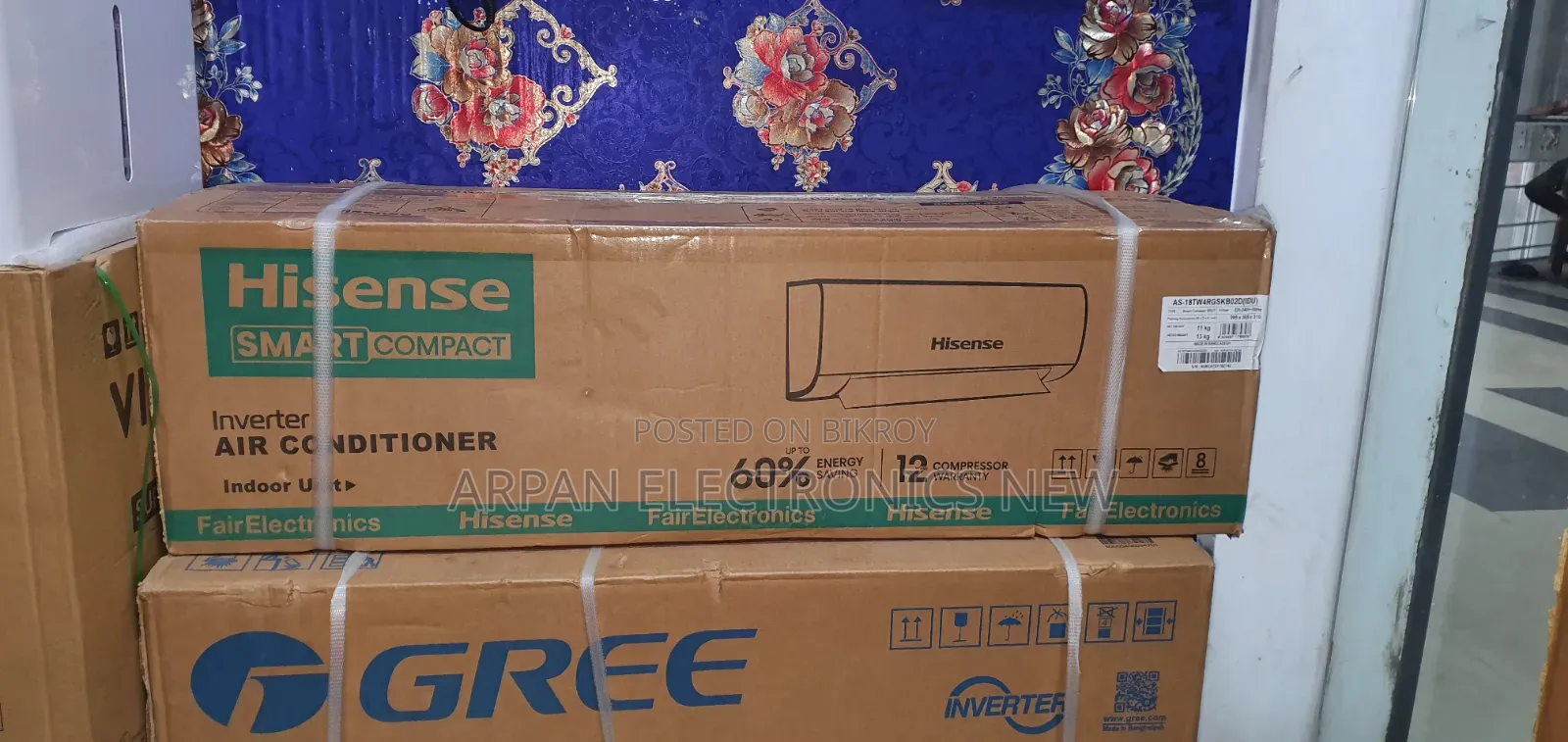 Inverter Ac 1.5 Ton Hisense - As-18tw4rgskb02d(Odu)