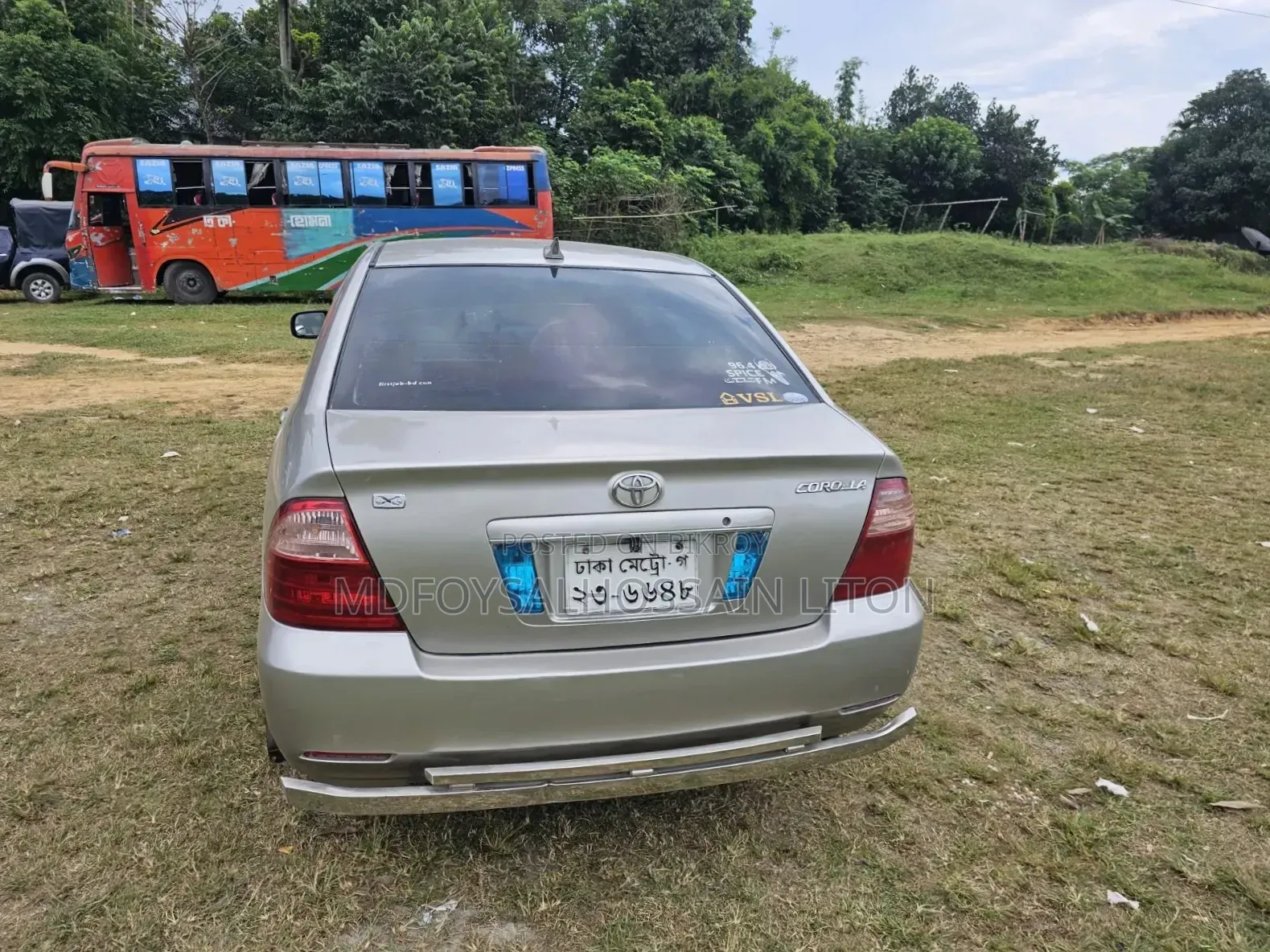 Toyota Corolla Sedan Automatic 2005 Silver