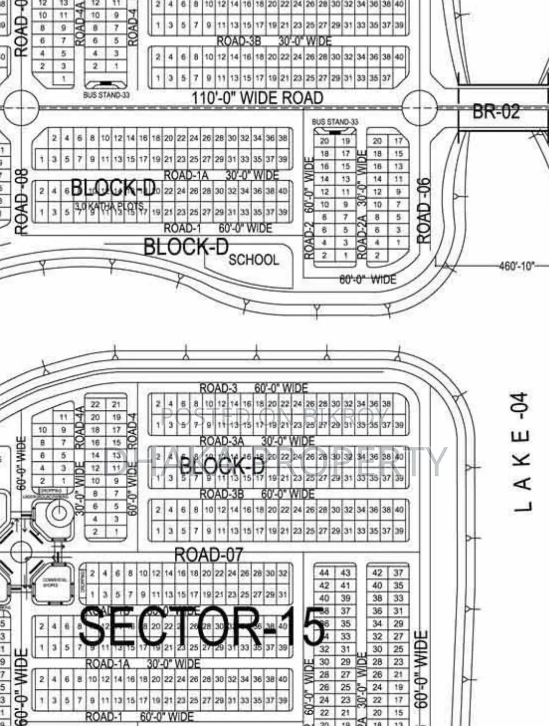 15/D 3 Katha Plot Sale Lake South