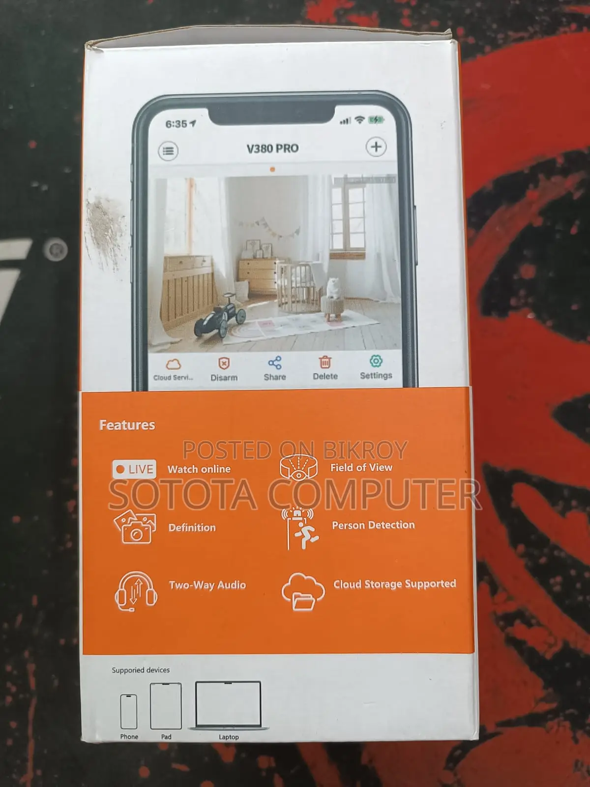 V380 3mp Dual Lens 4g Doll Wi-Fi Camera