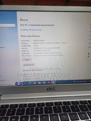 ল্যাপটপ 4GB Intel Core I3 SSD 128GB