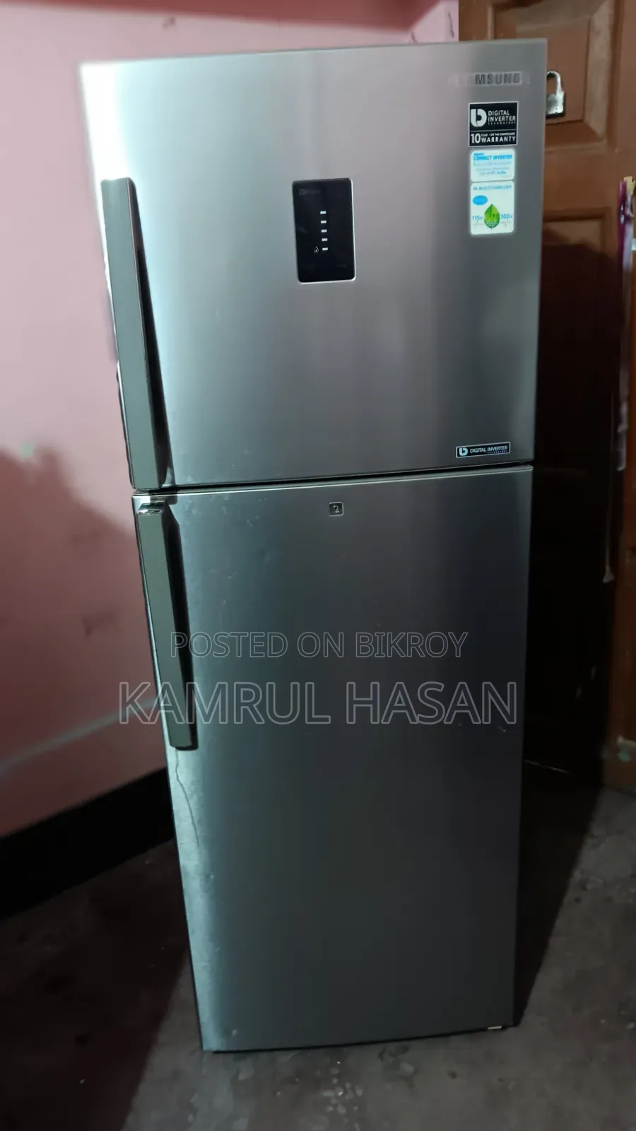 Samsung Digital Inverter Rt37 Fridge With Company Warranty