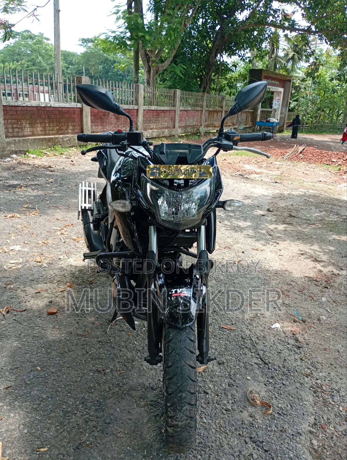 TVS Apache 160 4V 2020 Black